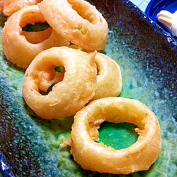 サクうま 超簡単にオニオンリング レシピ 作り方 By 杏さんのキッチン 楽天レシピ